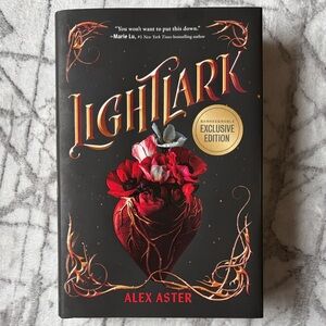 Lightlark Alex Aster B&N Exclusive Hardcover Alternate Cover + Overlays, BookTok